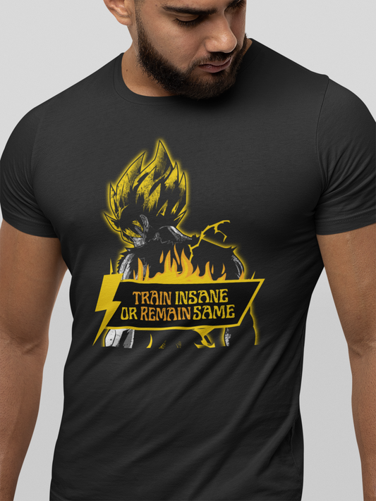 Train Insane or Remain Same - Premium Cotton T-shirt Unisex