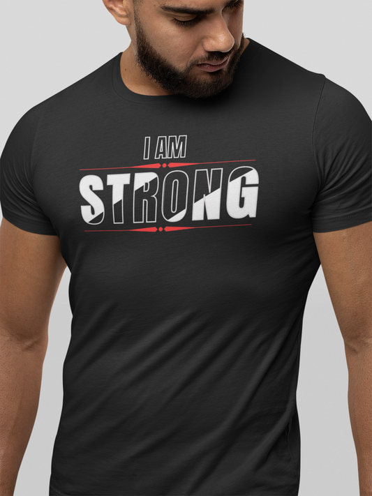 I AM STRONG - Premium Cotton T-shirt Unisex