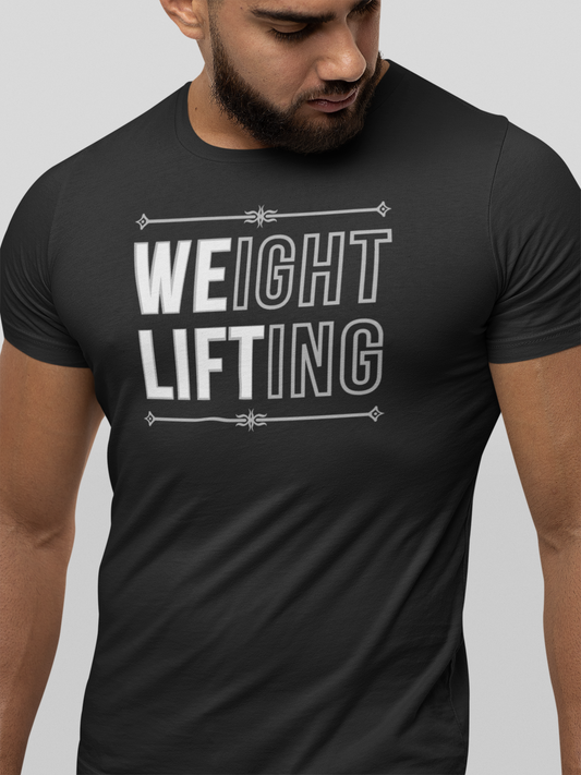 We Lift Weightlifting  - Premium Cotton T-shirt Unisex